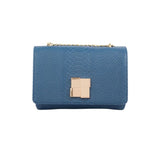 Leuxor Blue Leather handbag